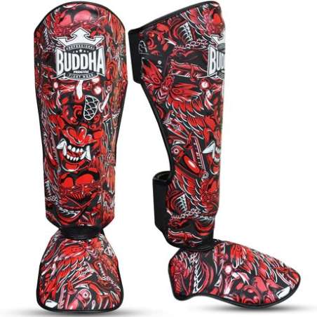 Buddha Demon Muay Thai Shin Guards