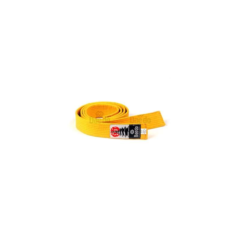 Yellow Daedo martial arts belt Yellow Daedo martial arts belt