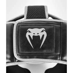 Boxing headgear Venum challenger black silver 4