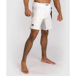 Fightshorts Venum light 5.0 white black 1