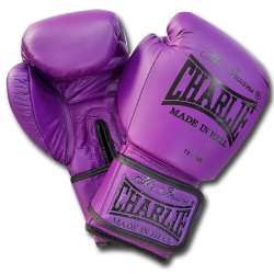 Charlie boxing gloves M purple
