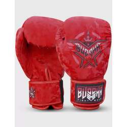 Buddha Army Red Boxing Gloves