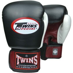 Twins boxing gloves BGVL4 (red/black/white)