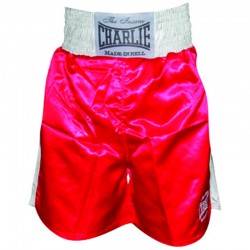 Charlie boxing shorts (red)