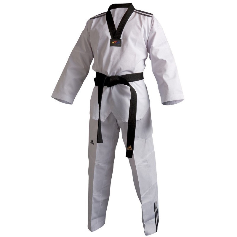 Adidas Adi-club II Taekwondo Dobok(black stripes)