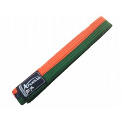 Arazawa Karate Belt orange/green